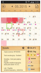 Kalendarzyk miesięczny