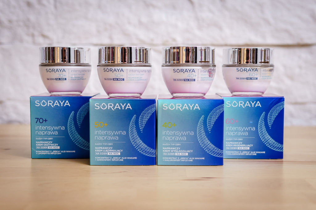 Nasz test: Soraya Intensywna naprawa - seria kosmetyków dla kobiet 40+ 50+ 60+70+ | fot.: Kreatywna.pl