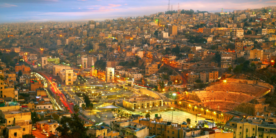 Amman stolica Jordanii