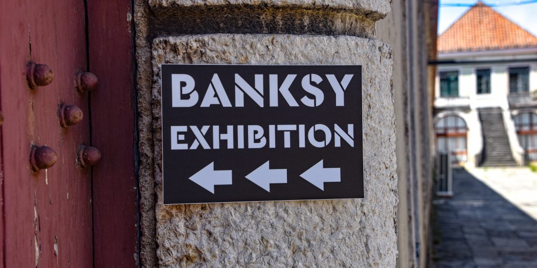 wystawa prac Banksy'ego