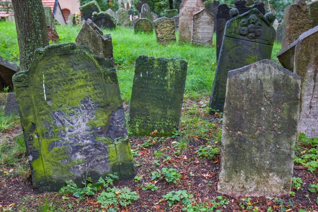 stary żydowski cmentarz praga
