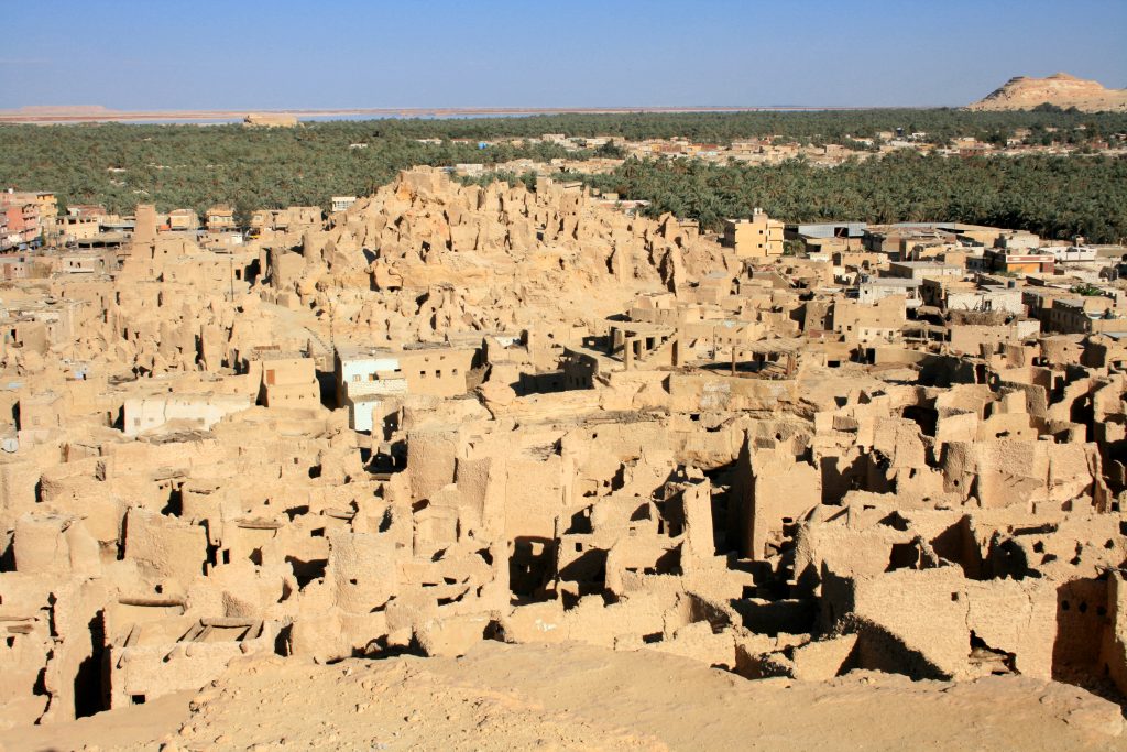 Ruiny Szali w Oazie Siwa
