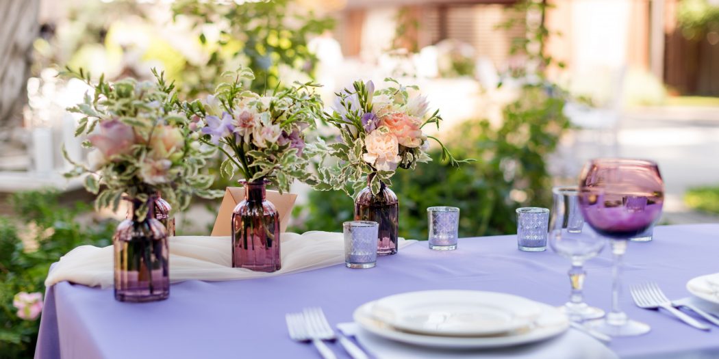 obrus przyjęcie w ogrodzie