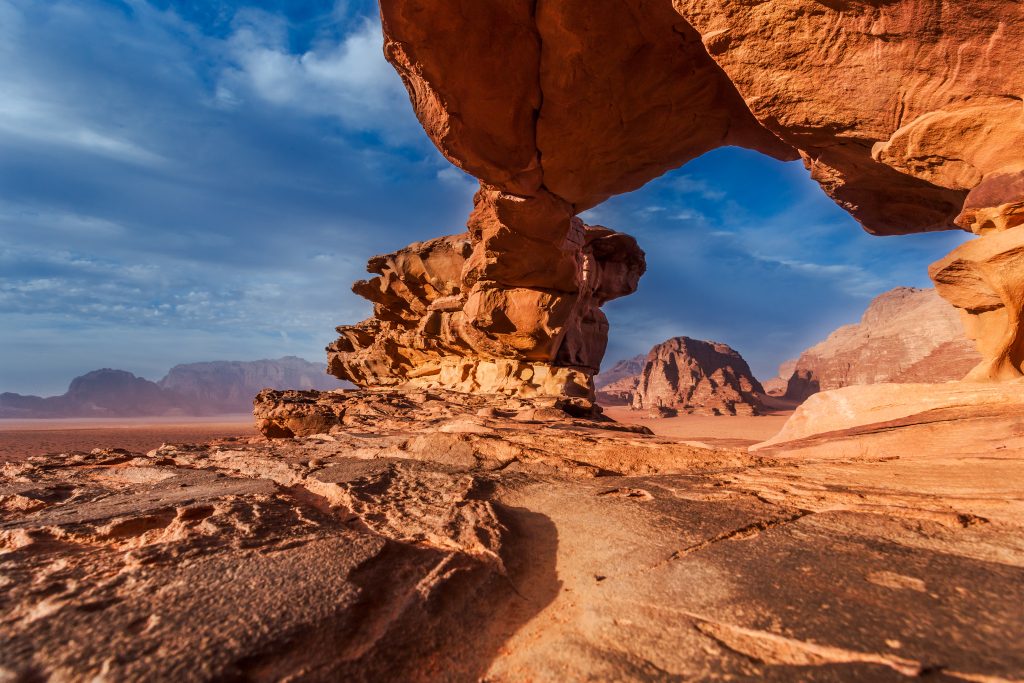 Skalny most Wadi Rum 