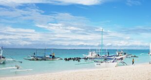 Boracay Filipiny Biała Plaża