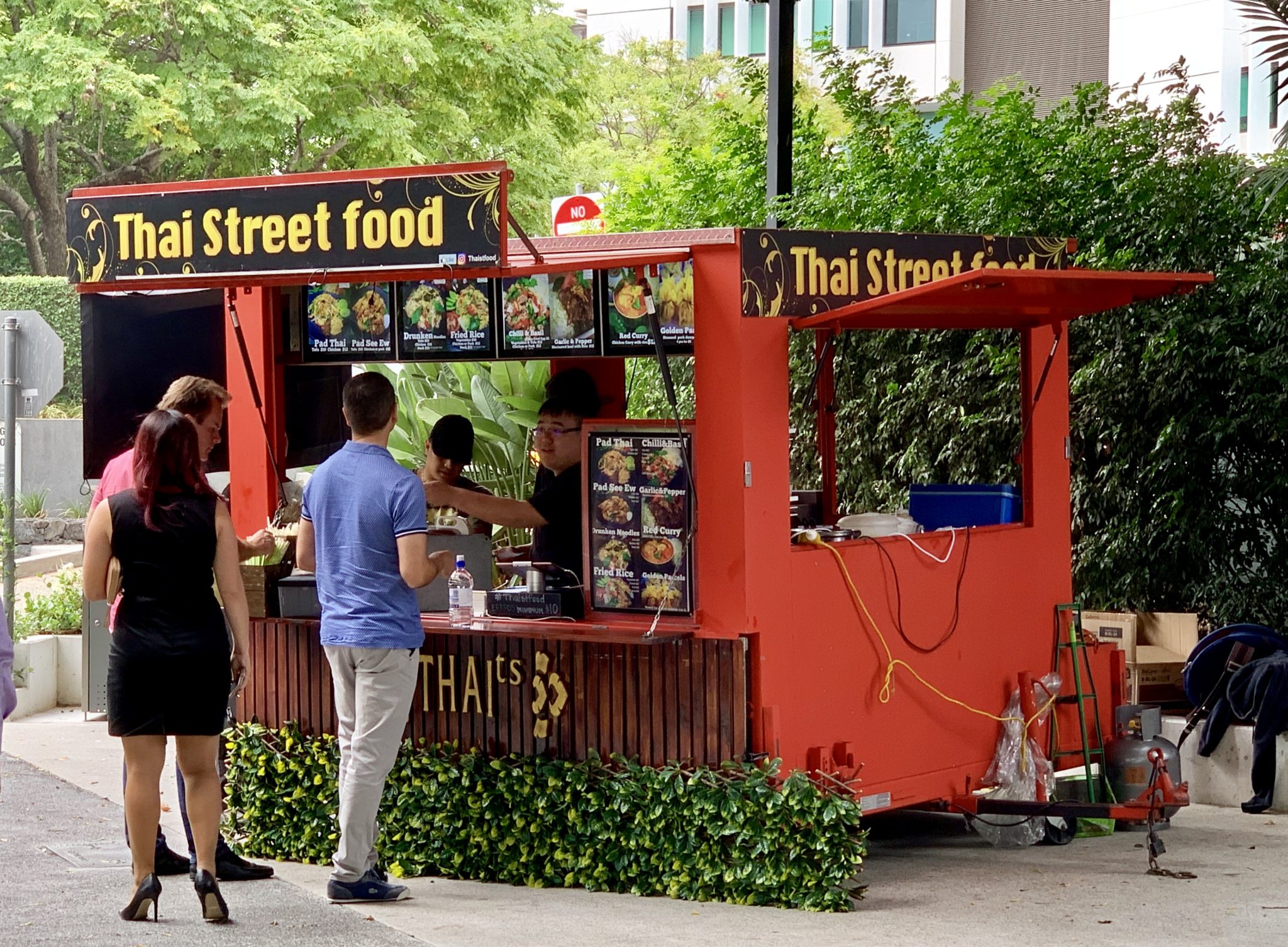 Thai Street food truck, Brisbane, Australia