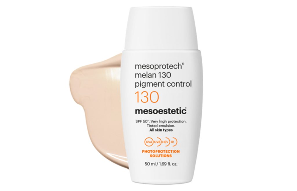 Krem ochronny dla skóry z przebarwieniami i nierównomiernym  kolorytem mesoprotech® melan 130 pigment control 