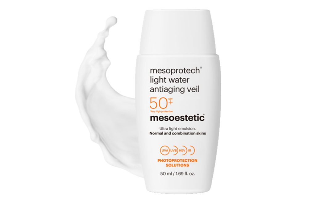 Ultralekki fluid SPF50+ do skóry normalnej i mieszanej mesoprotech® light water antiaging veil