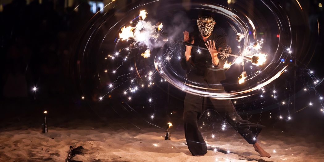 fire show teatr ognia