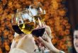 toast różnymi rodzajami wina