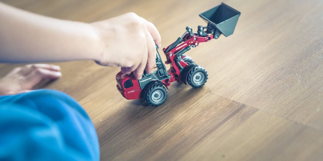 zabawka dziecięca koparka