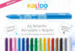 Kalido - 16 kolorów długopisów