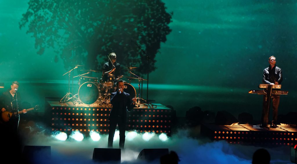 Depeche Mode podczas koncertu w 2013 roku