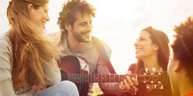 Grupa przyjaciół styl życia