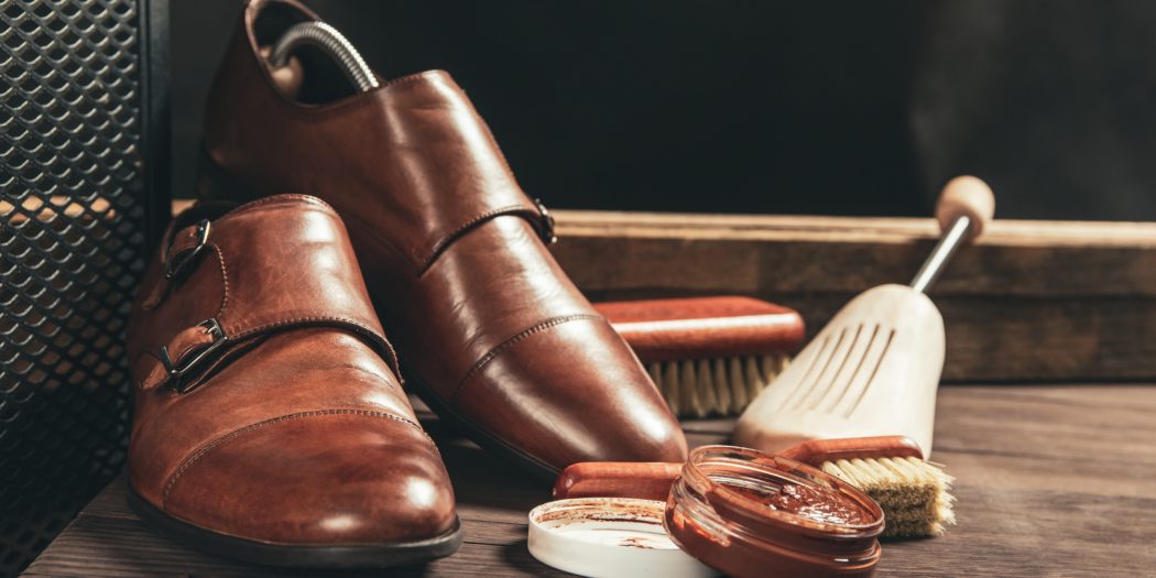 buty skórzane i akcesoria do pielęgnacji butów