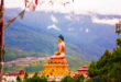 Bhutan Thimphu posąg buddy