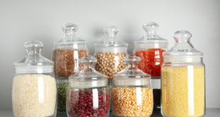 przechowywanie żywności w szklanych pojemnikach