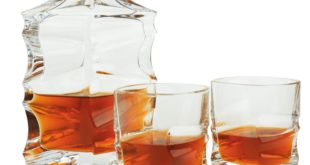Karafka i szklanki do whisky