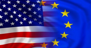 Flaga USA i UE