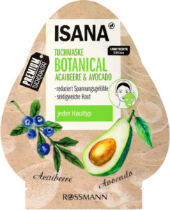 Isana maska Botanical Avocado&Acai